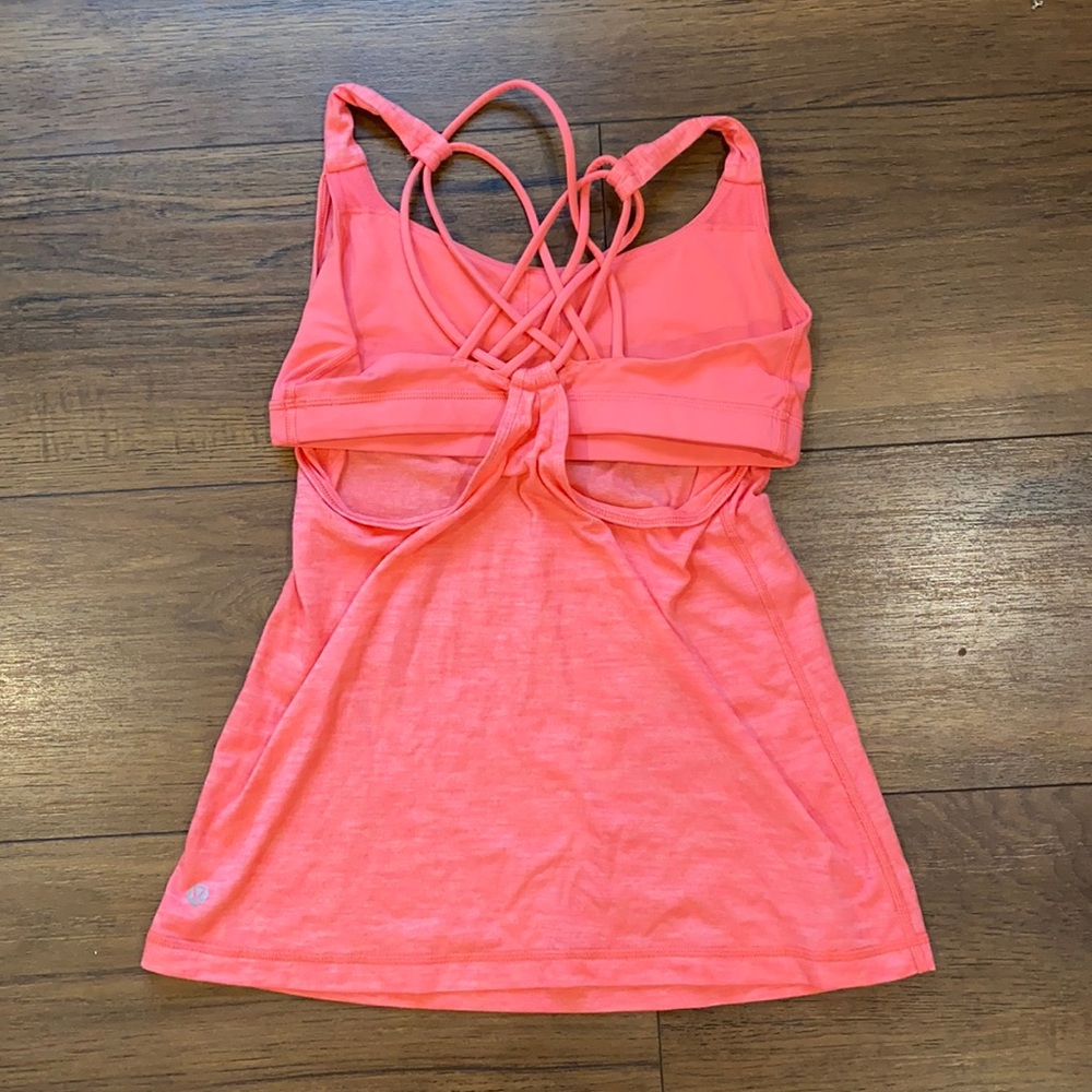 Pink Lululemon Tank